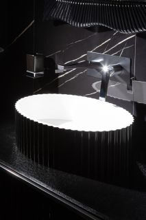 Раковина Armadi Art Canale 878-B 50 см чёрный глянец